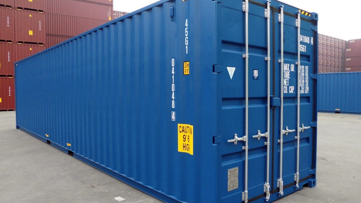 high cube shipping container